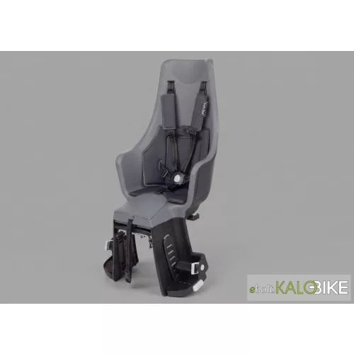 Bobike hátsó gyerekülés EXCLUSIVE maxi, vázra szerelhető, városi szürke