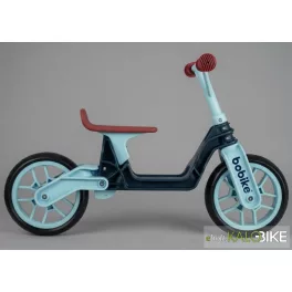   Bobike futókerékpár, összehajtható, könnyű műanyag, teli kerekes, 3 magasságban állítható - sötétkék