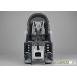   Polisport hátsó gyerekülés Guppy RS Plus, dönthető, vázra szerelhető, sötétszürk