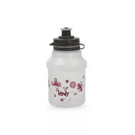   Polisport kulacs gyerek 350 ml BIRDY pattintós kupakkal, átlátszó