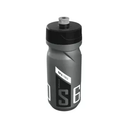   Polisport kulacs 600 ml S600 csavaros kupakkal, ezüst/fekete/fehér