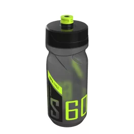   Polisport kulacs 600 ml S600 csavaros kupakkal, füst/fekete/limezöld
