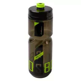   Polisport kulacs 800 ml S800 csavaros kupakkal, füst/fekete/limezöld