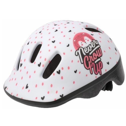 Polisport kerékpáros gyerek sisak Hoggy fehér/pink/mintás, XXS (44-48 cm)