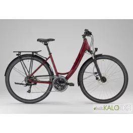 Stevens trekking kerékpár Jazz, unisex, F46, dark cherry