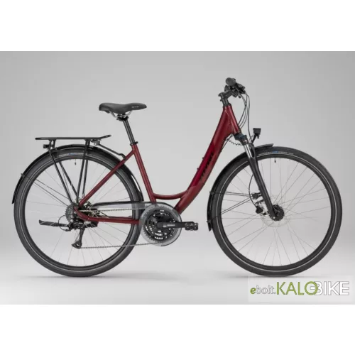 Stevens trekking kerékpár Jazz, unisex, F46, dark cherry