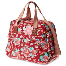 Basil Bloom Carry All Bag scarlet red