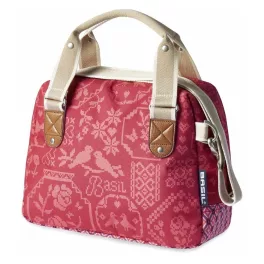   Basil kormánytáska Boheme City Bag, KF kompatibilis, kormányadapter nélkül (Vintage red)
