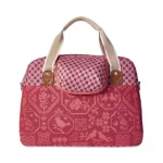 Basil kormánytáska Boheme City Bag, KF kompatibilis, kormányadapter nélkül (Vintage red)