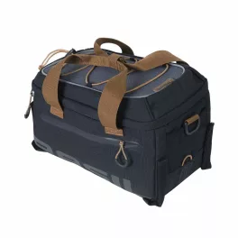  Basil csomagtartó táska Miles Trunkbag, Universal Bridge system, fekete szürke