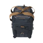 Basil csomagtartó táska Miles Trunkbag, Universal Bridge system, fekete szürke