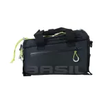 Basil csomagtartó táska Miles Trunkbag, Universal Bridge system, fekete lime