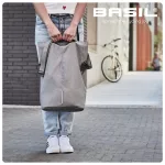 Basil egyoldalas táska City Shopper, Hook ON, fekete