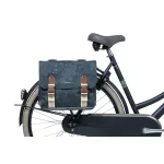 Basil dupla táska Boheme Double Bag, Universal Bridge System, indigó kék