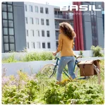 Basil dupla táska City Double Bag, fekete