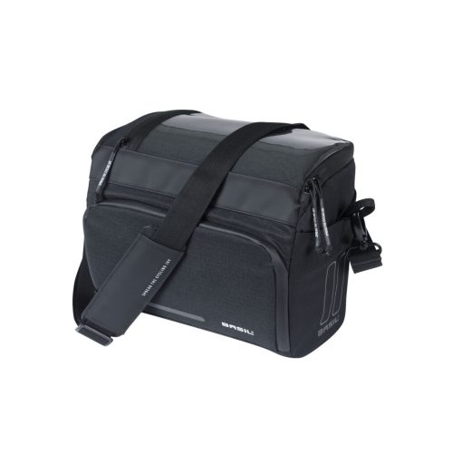 Basil kormánytáska Move Handlebar Bag, KF kompatibilis, kormányadapter nélkül fekete