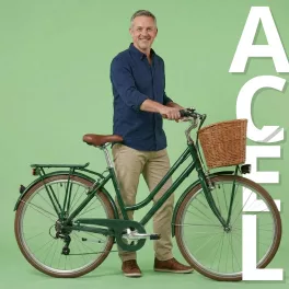 Acélvázas kerékpár